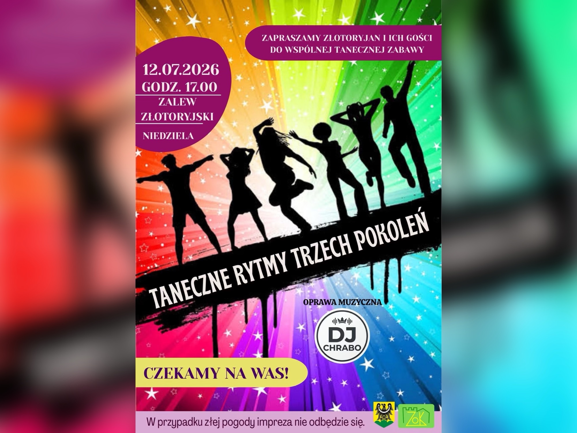 Taneczne Rytmy Trzech Pokoleń już 12 lipca nad Zalewem Złotoryjskim