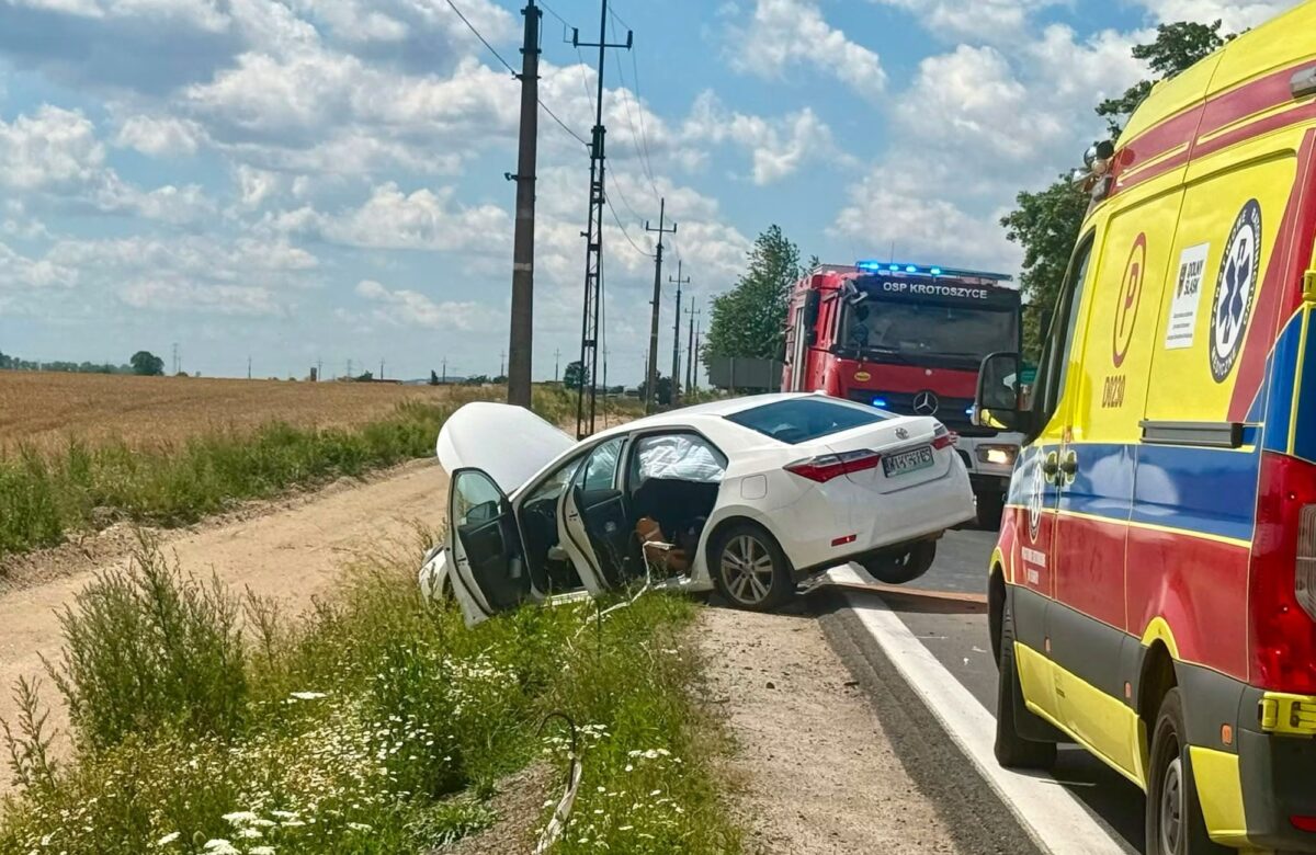 Utrudnienia na DW364 między Legnicą a Złotoryją.