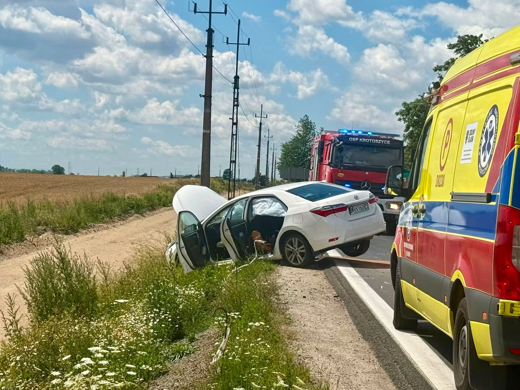Utrudnienia na DW364 między Legnicą a Złotoryją.