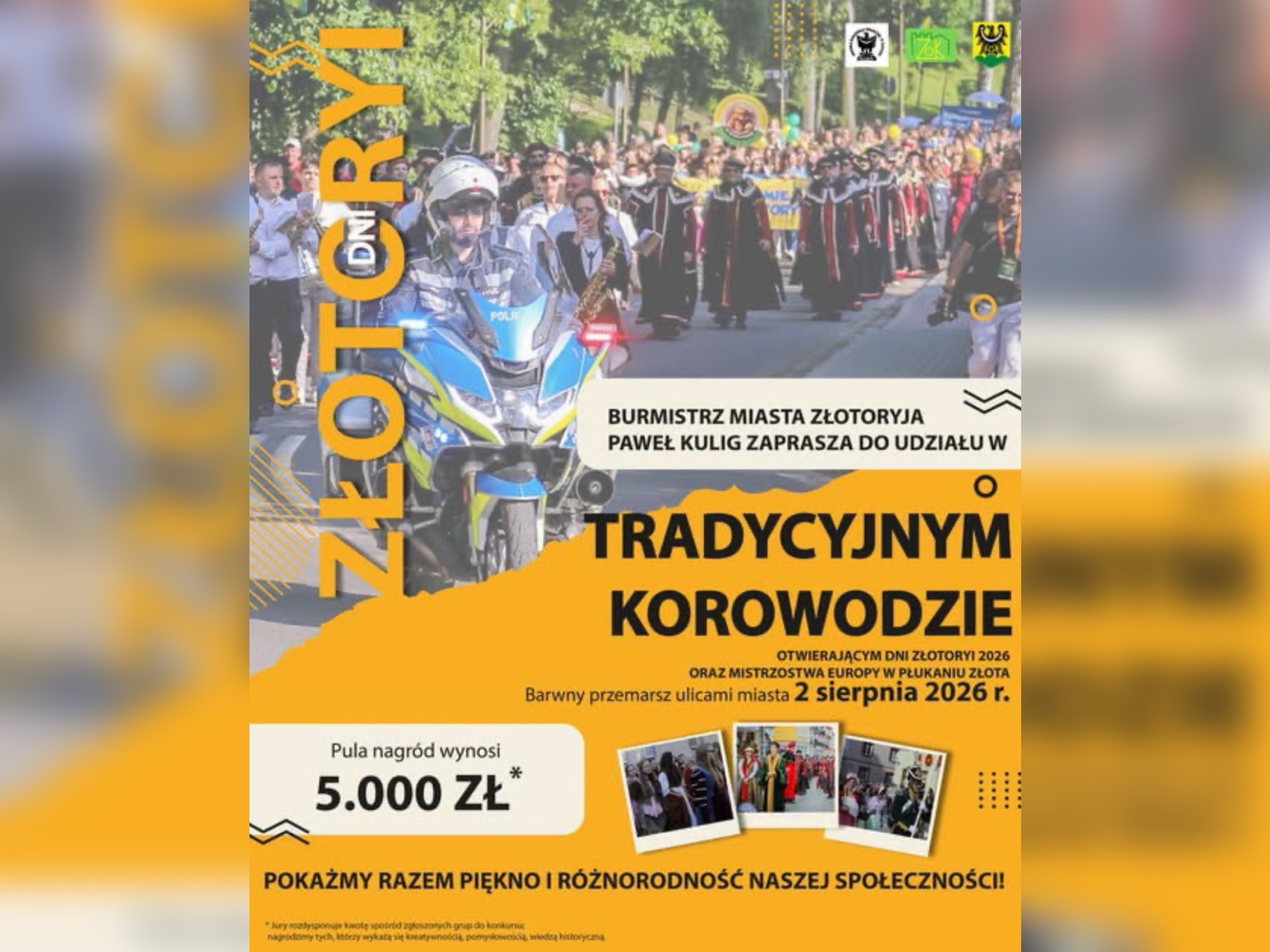Złotoryja szykuje historyczny korowód. Zgłoszenia tylko do 21 lipca