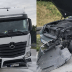 Pożar ciężarówki po zderzeniu na autostradzie A4. Strażacy interweniowali za węzłem Jadwisin