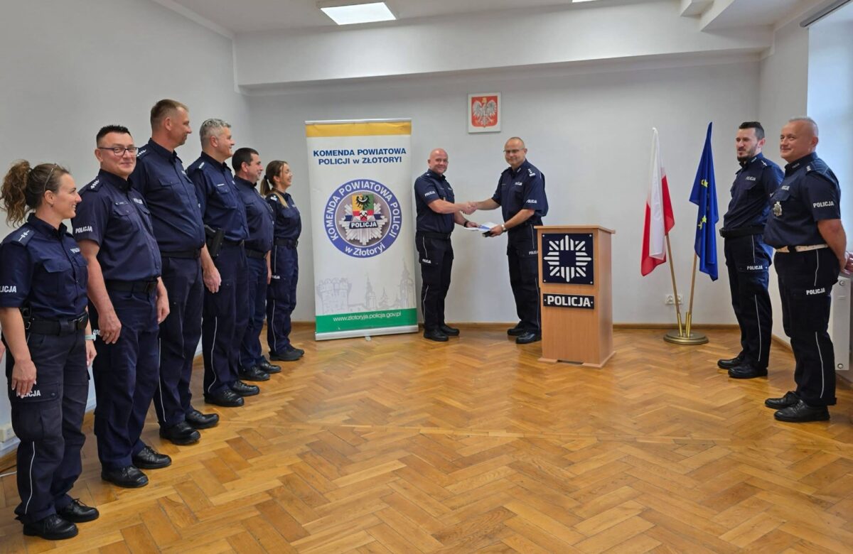 Zmiany kadrowe w Komendzie Powiatowej Policji w Złotoryi