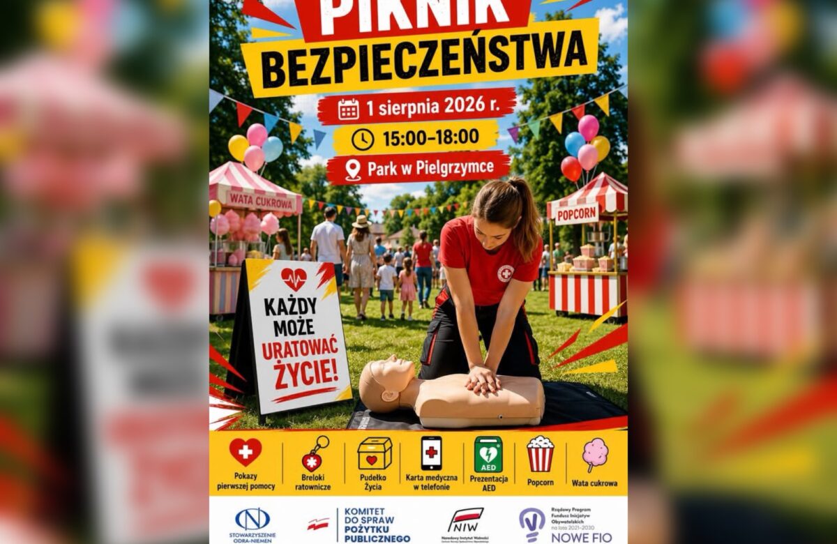 Nauczą, jak ratować życie. Piknik Bezpieczeństwa w Pielgrzymce