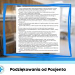 Pacjent podzielił się pozytywnymi doświadczeniami