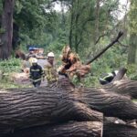 60 interwencji po gwałtownych ulewach w powiecie złotoryjskim.