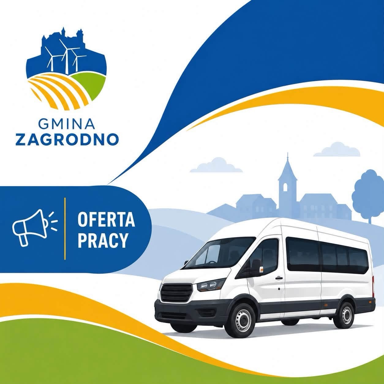 Gmina Zagrodno szuka opiekuna do przewozu dzieci z niepełnosprawnościami