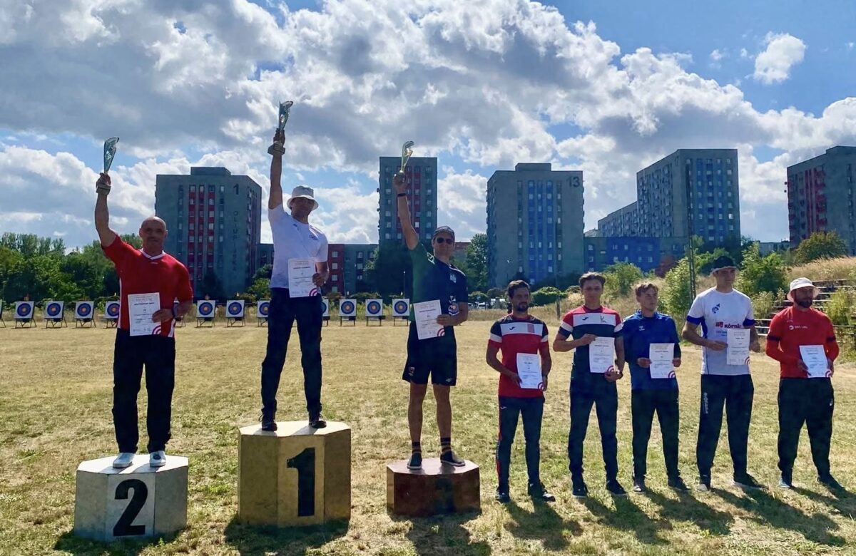 Strażak ze Złotoryi na podium Pucharu Polski w łucznictwie olimpijskim
