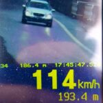 66 przekroczeń prędkości i zatrzymane prawo jazdy. Jeden z kierowców pędził 114 km/h w miejscu, gdzie obowiązywało 40 km/h