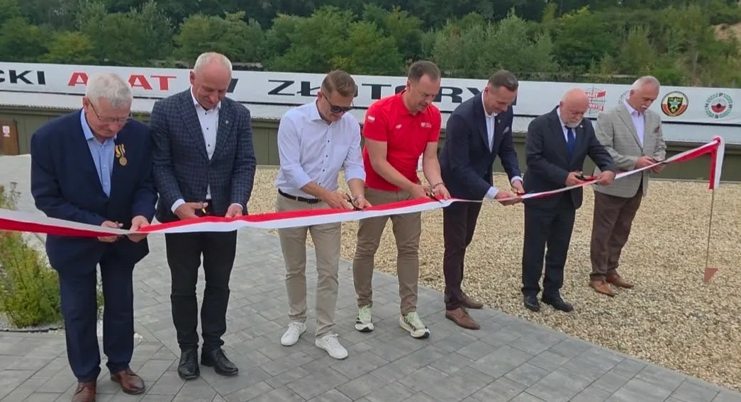 Nowoczesna strzelnica otwarta pod Złotoryją.