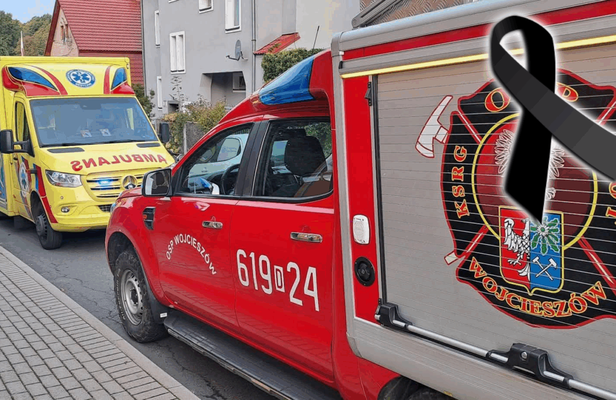 Tragiczny finał interwencji w Wojcieszowie. Nie udało się uratować życia