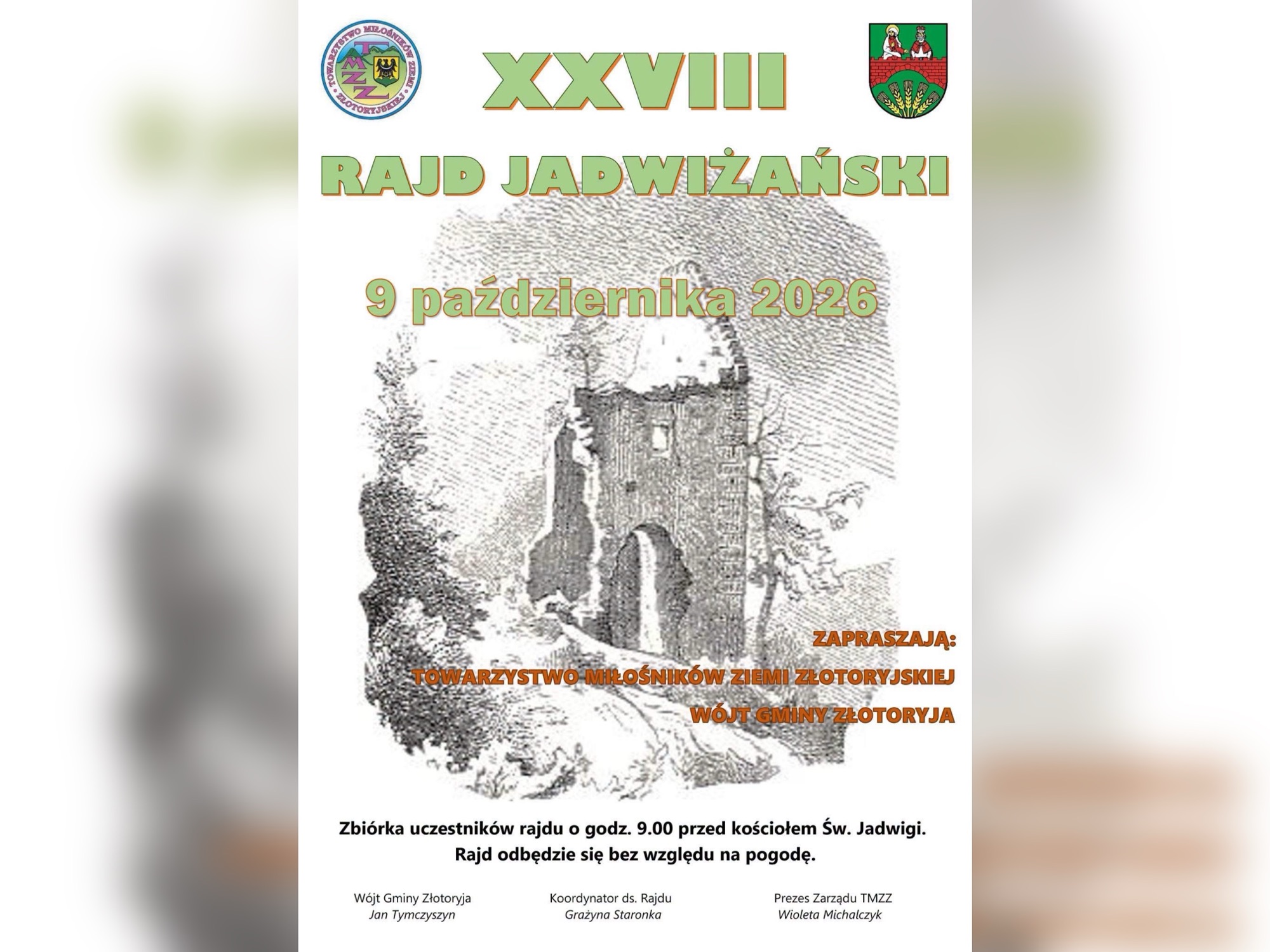 XXVII Rajd Jadwiżański już 9 października