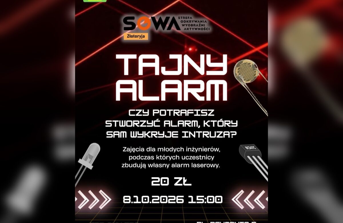 Młodzi konstruktorzy zbudują własny alarm laserowy
