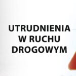 Utrudnienia na drodze w Czaplach