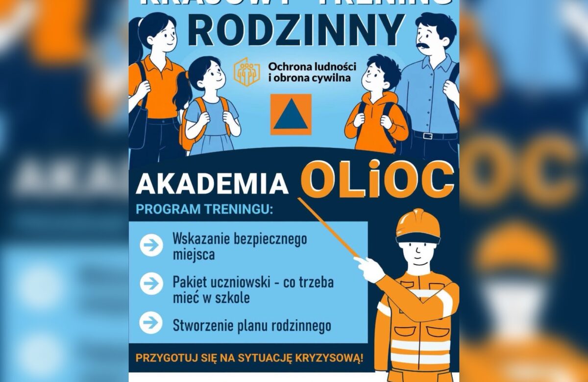 Trening bezpieczeństwa dla rodzin w Gierałtowcu